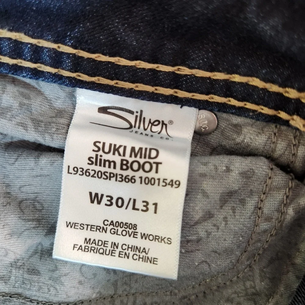 Silver Jeans great tag
